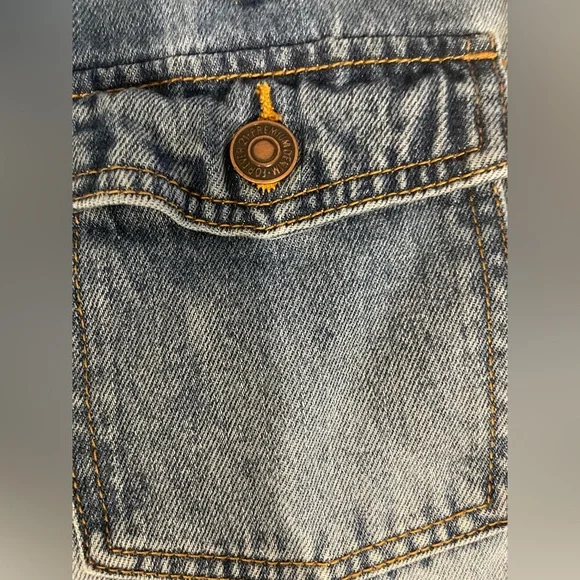 Women|Forever 21 Jean No Stretch Jumpsuit - Picture 4 of 9